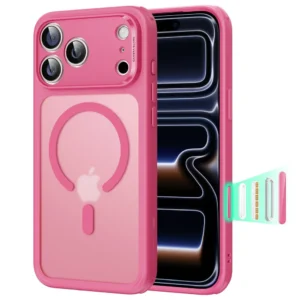 iPhone 17 ProMax ESR Hybrid Case Frosted Pink