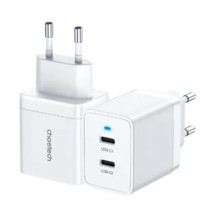 Choetech 40W Dual USB‑C PD Wall Charger