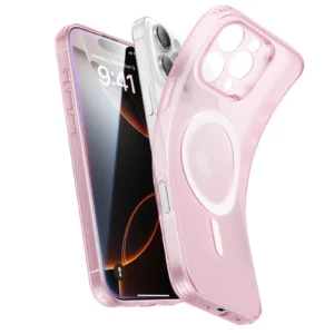 iPhone 16 Pro ESR Zero Frosted Pink Case