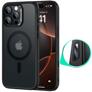iPhone 16 ProMax-ESR Hybrid Magnetic Frosted Case Camera Controll